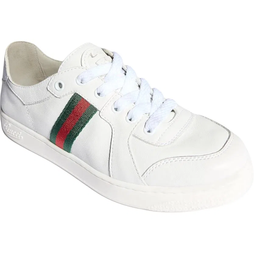 Детские кеды для скейтбординга GUCCI, White — фото 4