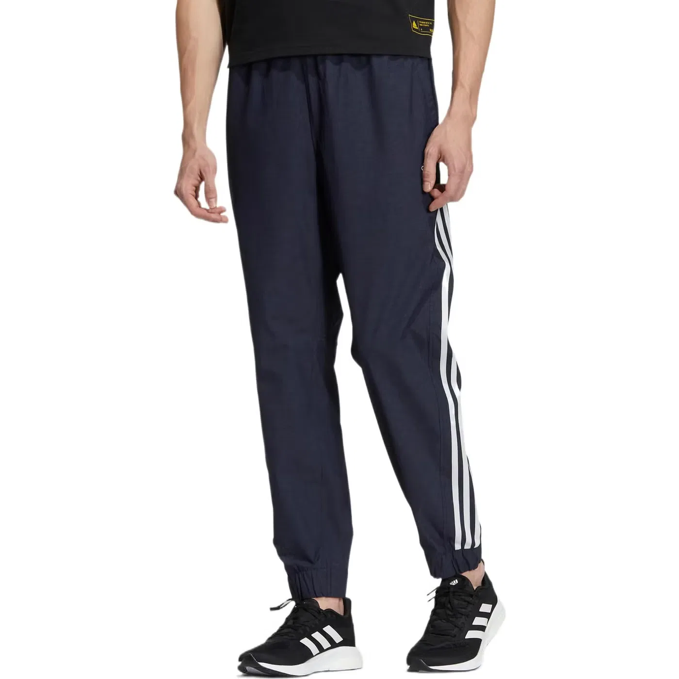 Спортивные штаны с контрастными полосками на резинке Adidas, многоцветный — фото 4