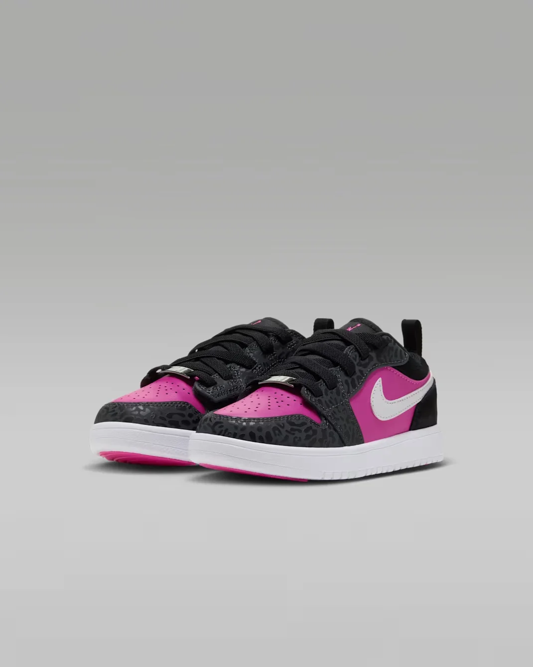 Кроссовки детские Jordan 1 Low Alt SE, черный/розовый — фото 4