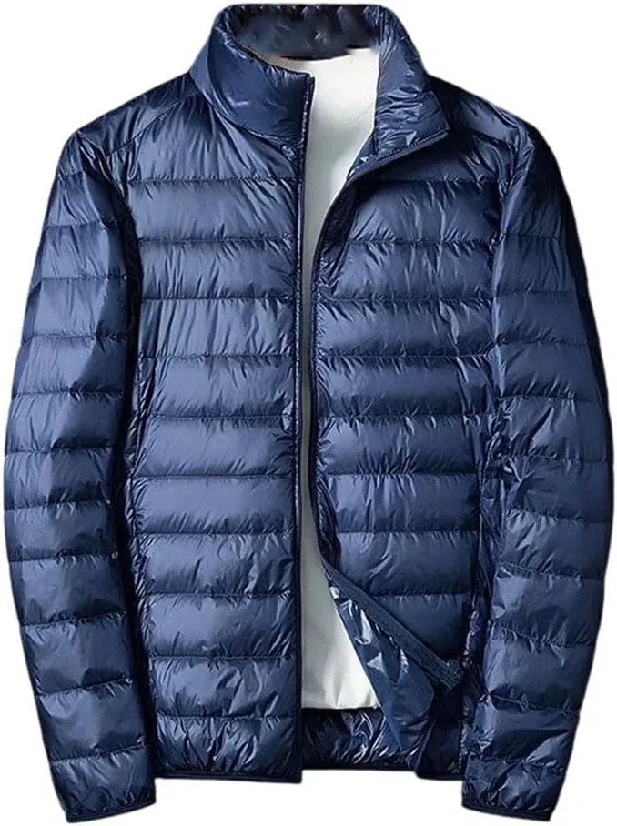 Мужская зимняя куртка с утеплителем из пуха Mountain Ski Parka, тёмно-синий