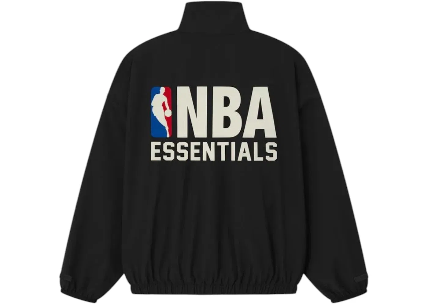 Мужская куртка-олимпийка с молнией наполовину Fear of God Essentials, Black — фото 2