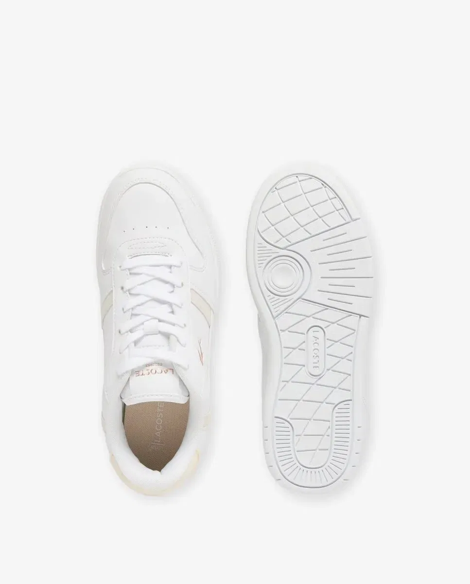 Детские кроссовки T-Clip Set Lacoste, Beige / Blanco — фото 2