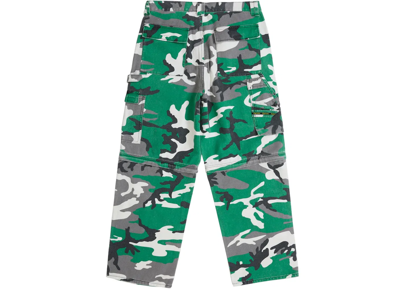 Мужские штаны-трансформер с камуфляжным принтом Supreme Pant (FW25), Green Camo — фото 2