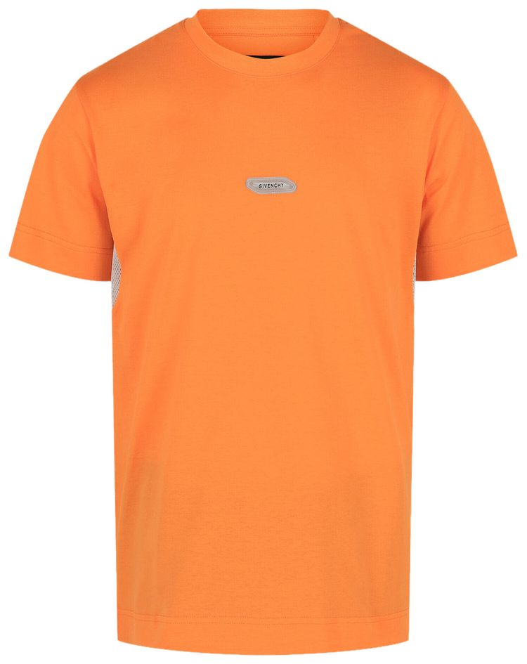 

Футболка Givenchy с круглым вырезом и короткими рукавами, оранжевого цвета, Оранжевый, Футболка Givenchy с круглым вырезом и короткими рукавами, оранжевого цвета