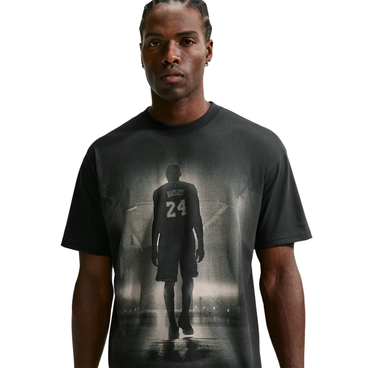 Мужская футболка с принтом M90 Dri-Fit Nike, Black/Gold