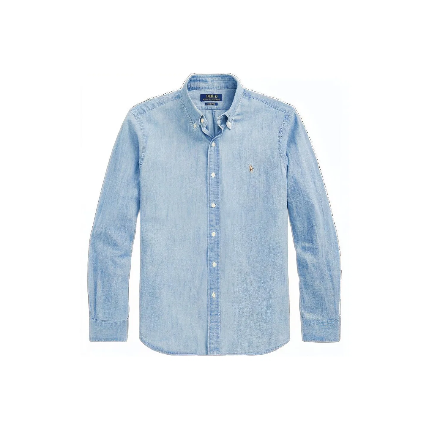Мужская рубашка из шамбре Polo Ralph Lauren, Chambray Blue