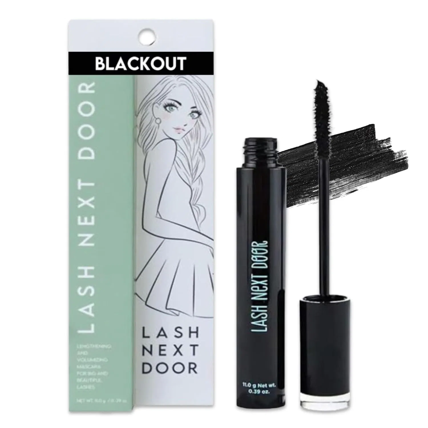 Тушь для ресниц Объемная LASH NEXT DOOR, 32 г, Black