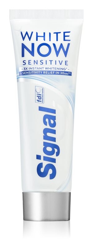 

Отбеливающая зубная паста для чувствительных зубов Signal White Now Sensitive