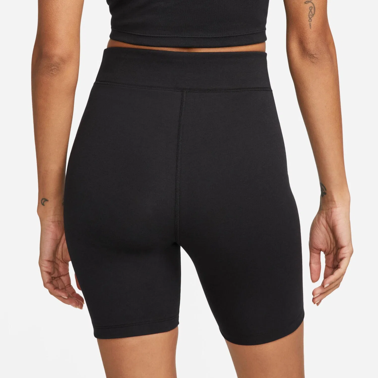 Женские спортивные шорты с принтом SPORTSWEAR CLASSICS WOMEN Nike, Schwarz — фото 2