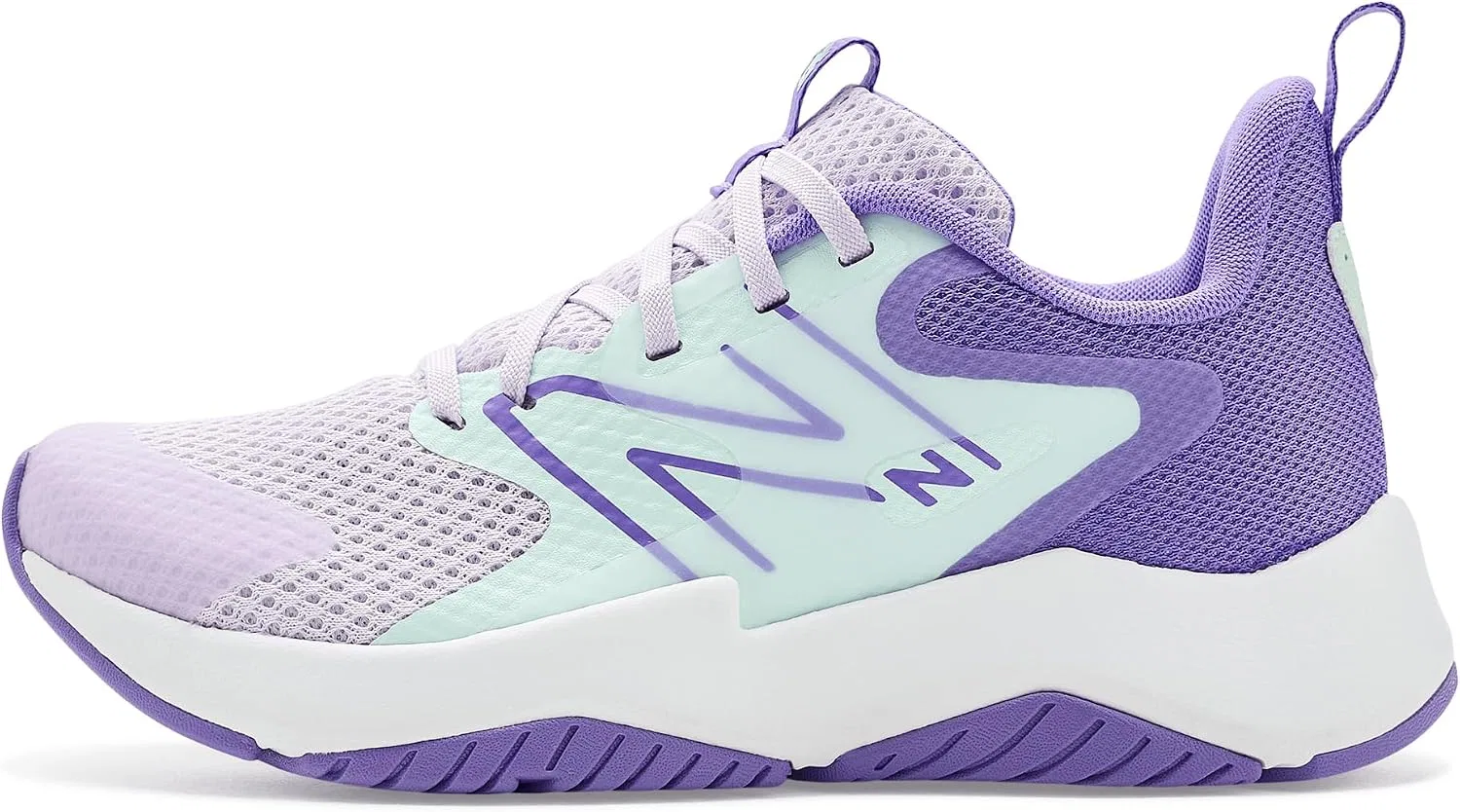 Детские кроссовки для мальчиков Rave Run V2 New Balance, Taro/Cosmic Jade — фото 4