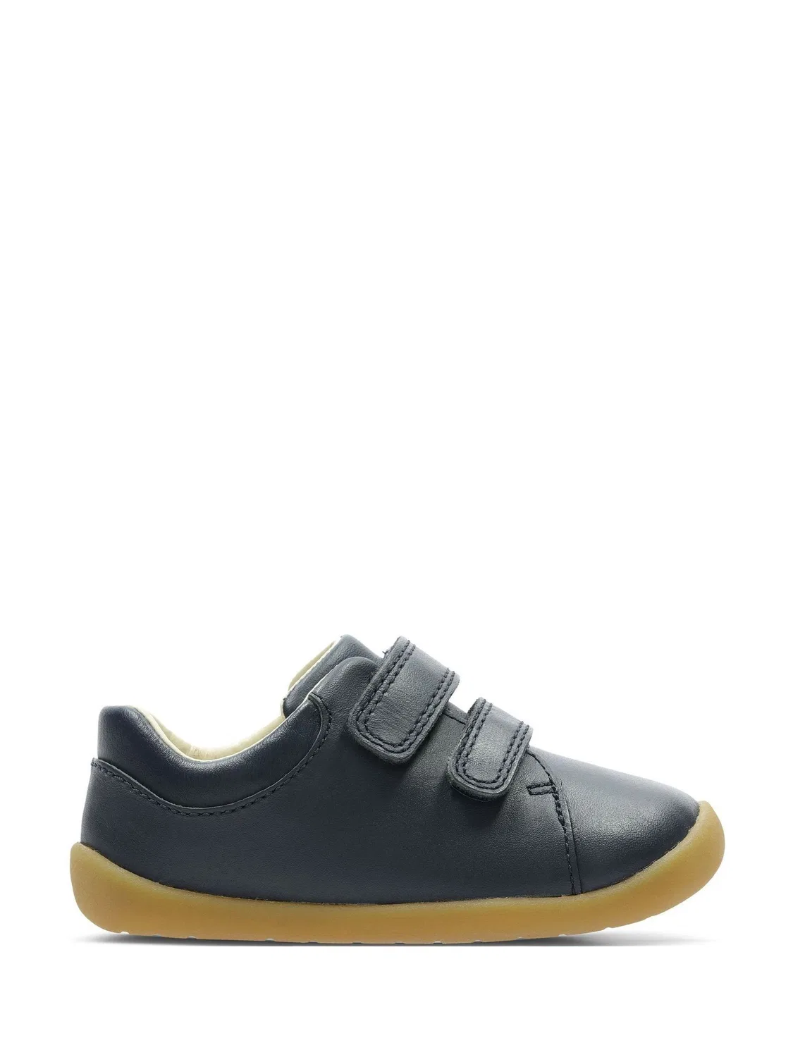 Ботинки для первых шагов Clarks, кожаные, синие
