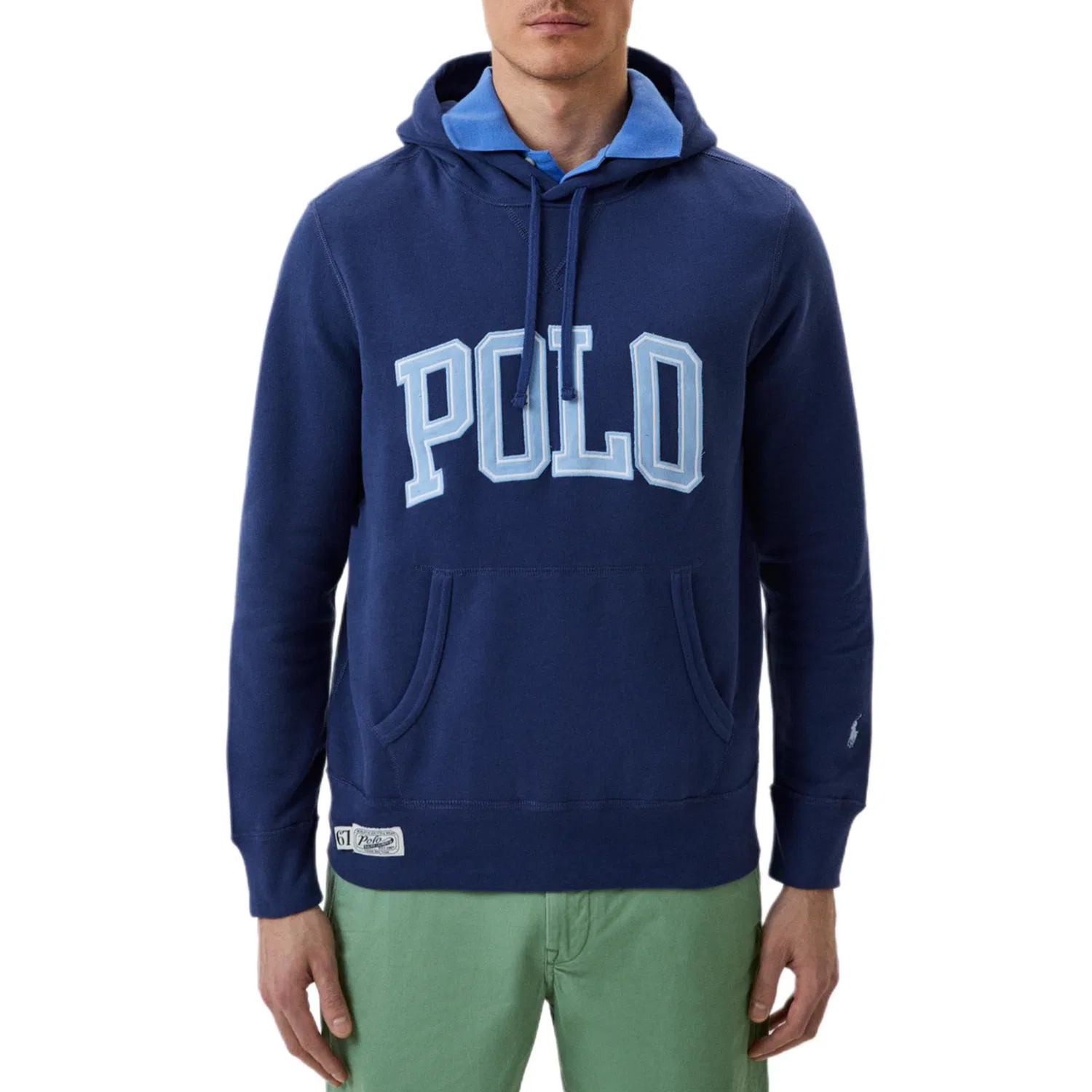 Мужская толстовка с длинным рукавом Polo Ralph Lauren, Blue — фото 4