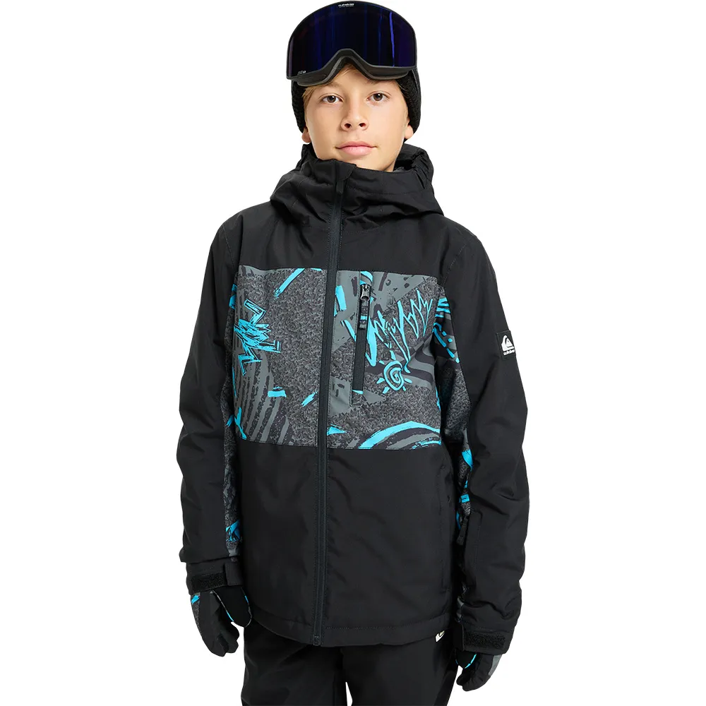 

Куртка Quiksilver Side Hit Printed, черный