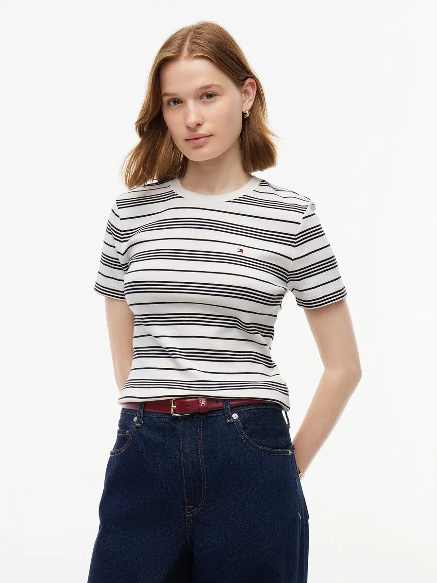 Футболка TOMMY HILFIGER Cody белого цвета — фото 2