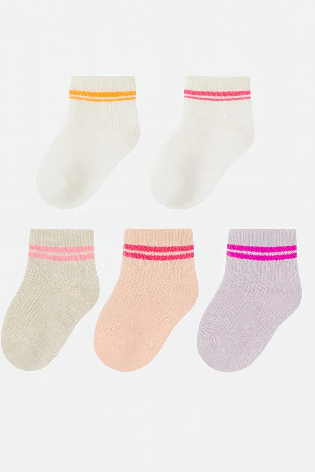 Детский набор носков для девочек хлопковый Basics Solde Socks, Multicolor