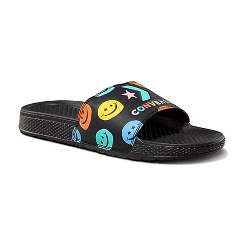 Детские сланцы Converse Slide Much Love Graphic, черные