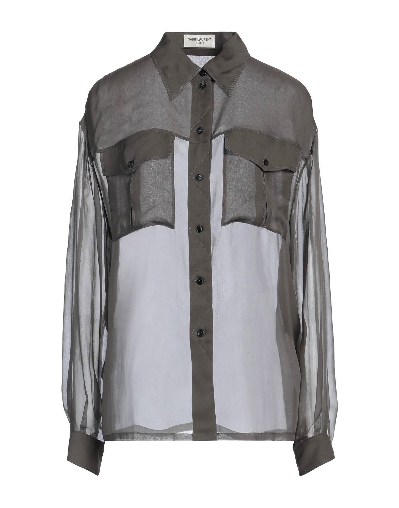 

Рубашка Saint Laurent, серый
