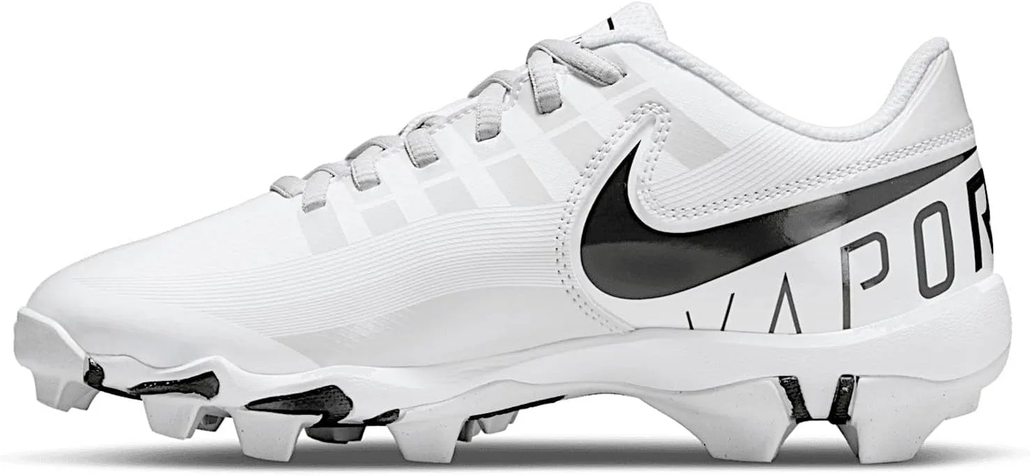 Мужские футбольные бутсы Nike Vapor Edge Shark, белый/черный/серый — фото 3