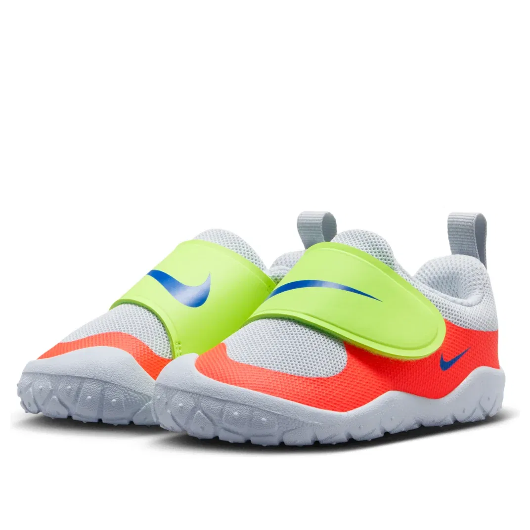 Детские кроссовки Swoosh 1 Essential 'Bright Crimson Volt Ice Pure Platinum Game Roya Nike, Bright Crimson/Volt Ice/Pure Platinum/Game Royal — фото 3