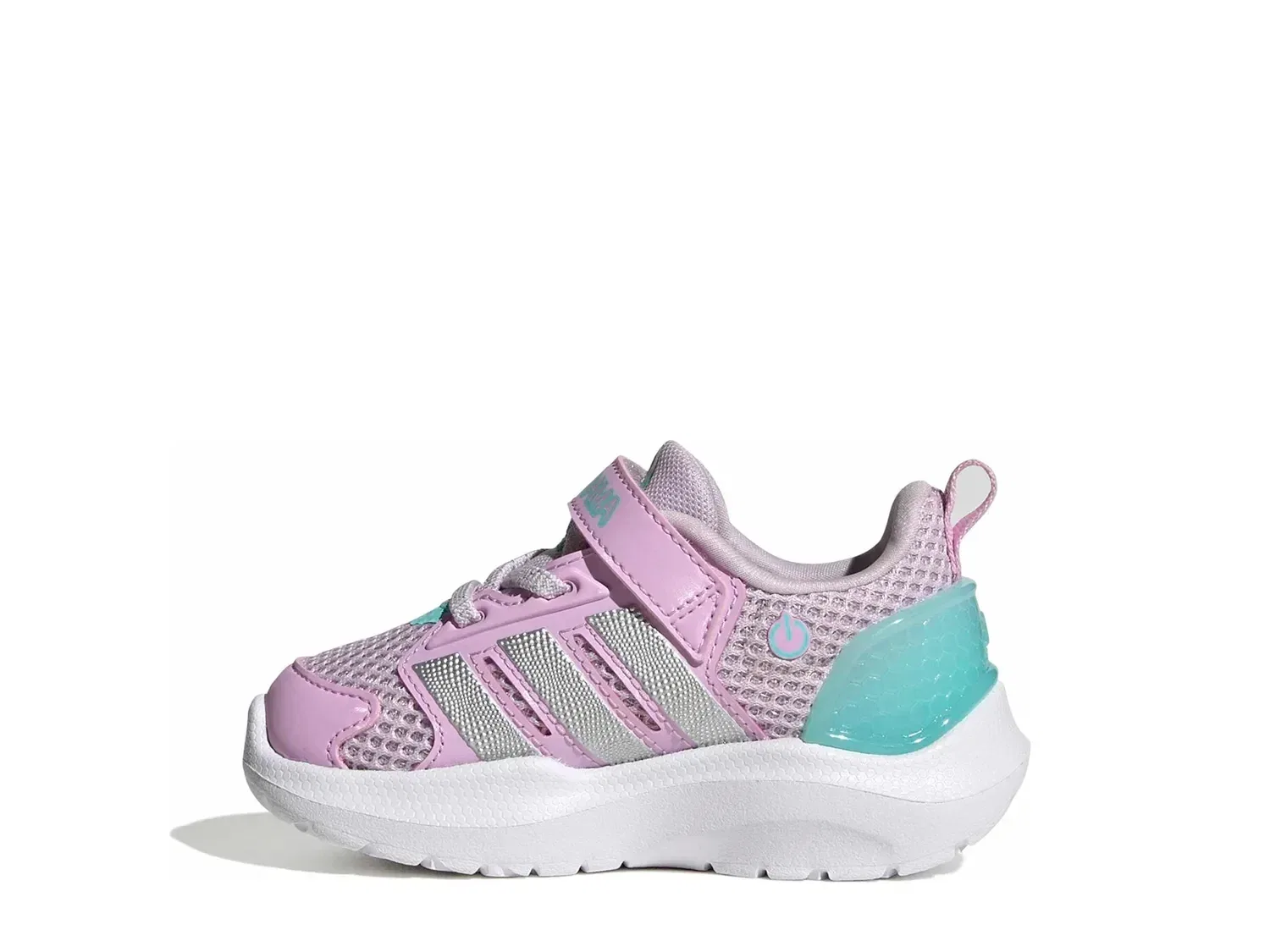 Кроссовки со светящейся пяткой Lightorama, adidas, лавандовый — фото 2