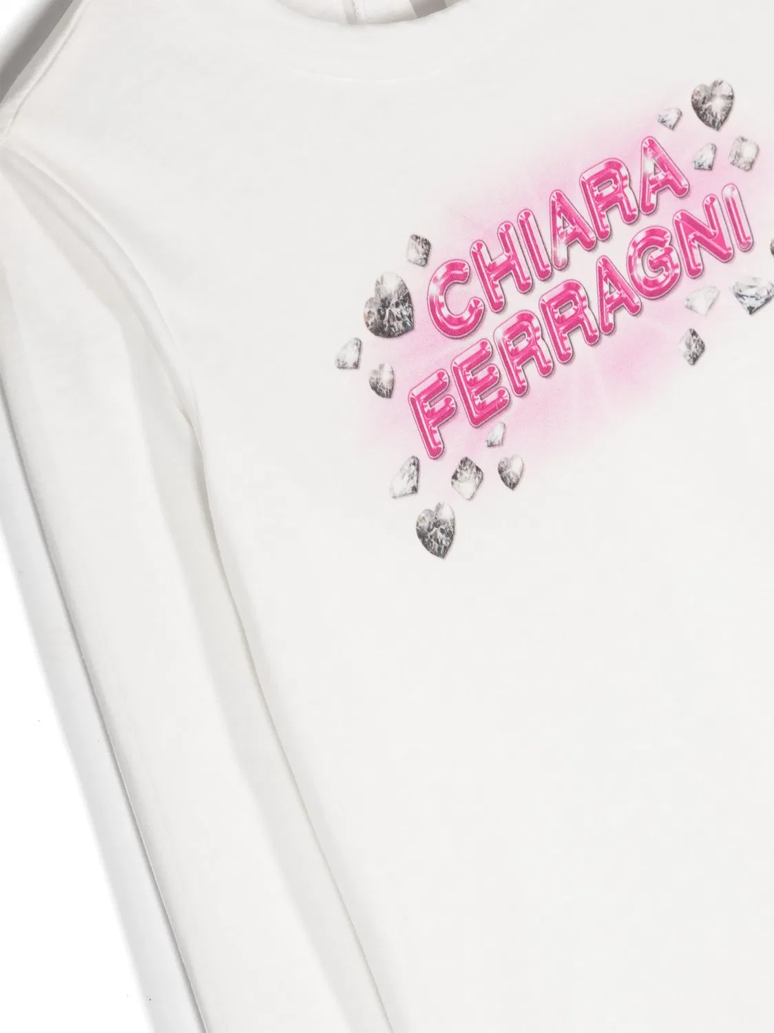 Chiara Ferragni Свитшот с Логотипом и Принтом Сердца — фото 2