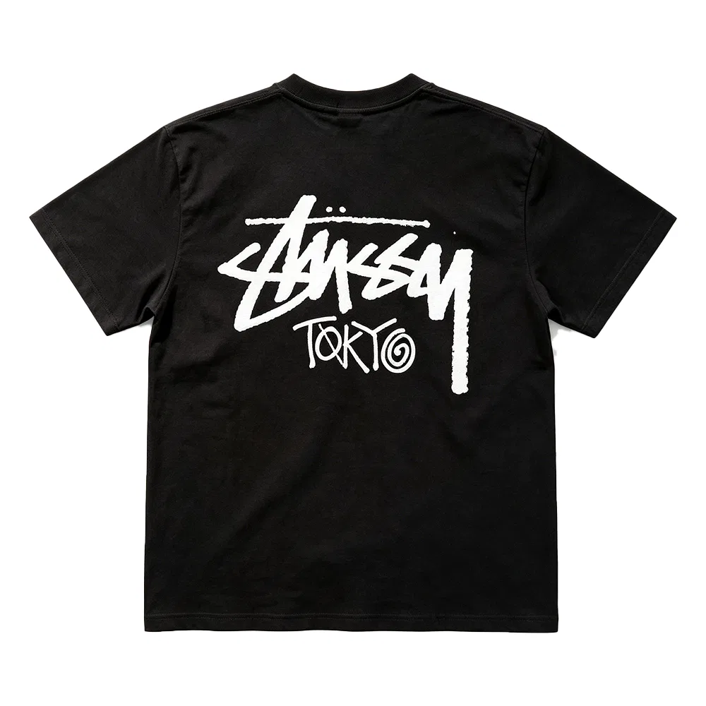 Детская футболка с круглым вырезом Stussy, Black
