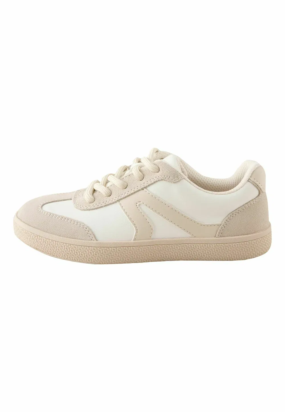 Стандартный крой - на шнуровке - кроссовки Next, Neutral Suede Mix