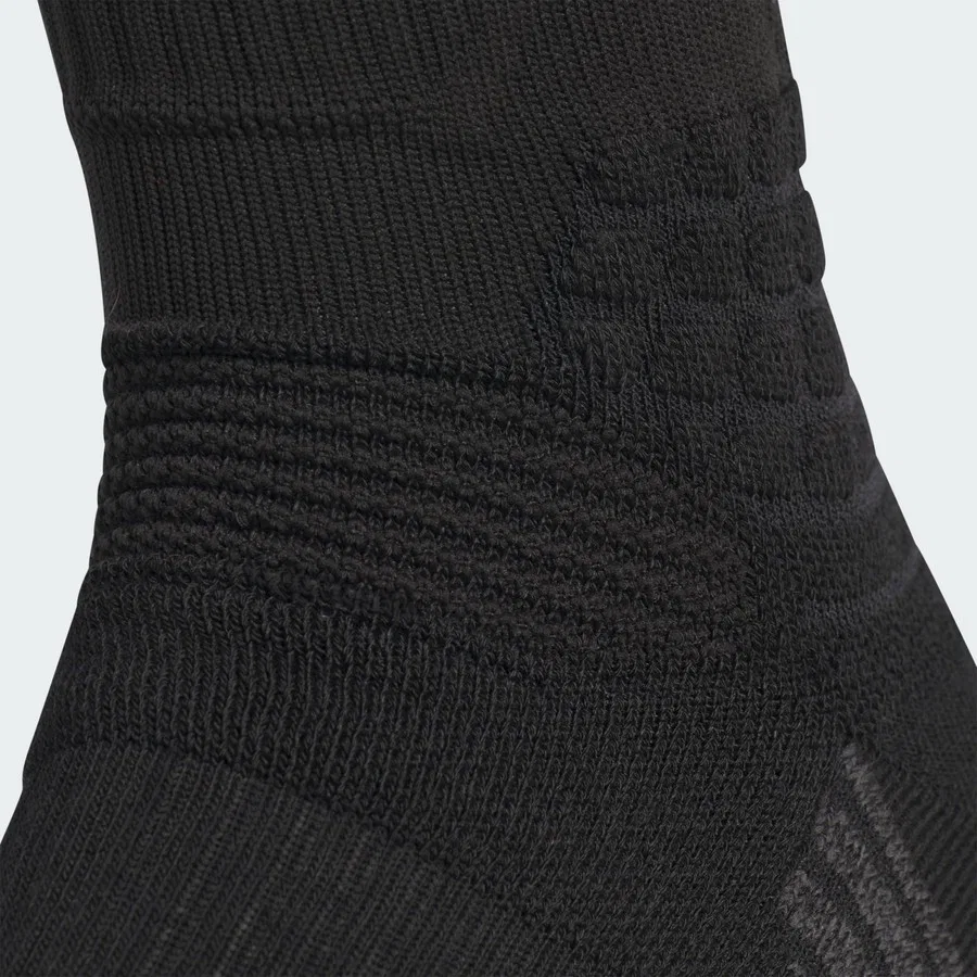 Носки баскетбольные с мягкой подкладкой Performance Select, adidas, Черный — фото 2