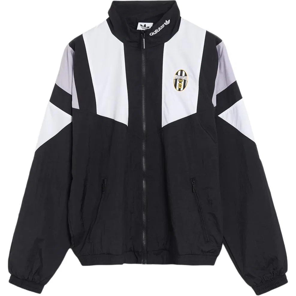 Мужская куртка с воротником-стойкой Adidas Originals Juventus, Black