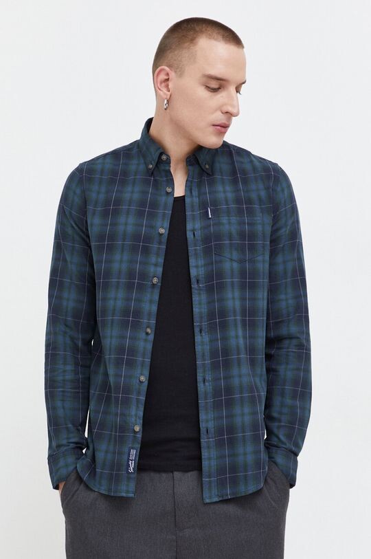 

Супердрай куртка Superdry, темно-синий