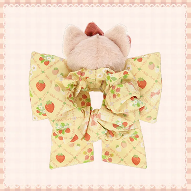 Disney Резинка для волос LinaBell Duffy And Friends в форме сердца из клубничной коллекции — фото 4