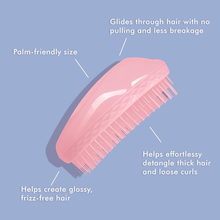 Густая и волнистая распутывающая щетка Dusty Pink Tangle Teezer — фото 3