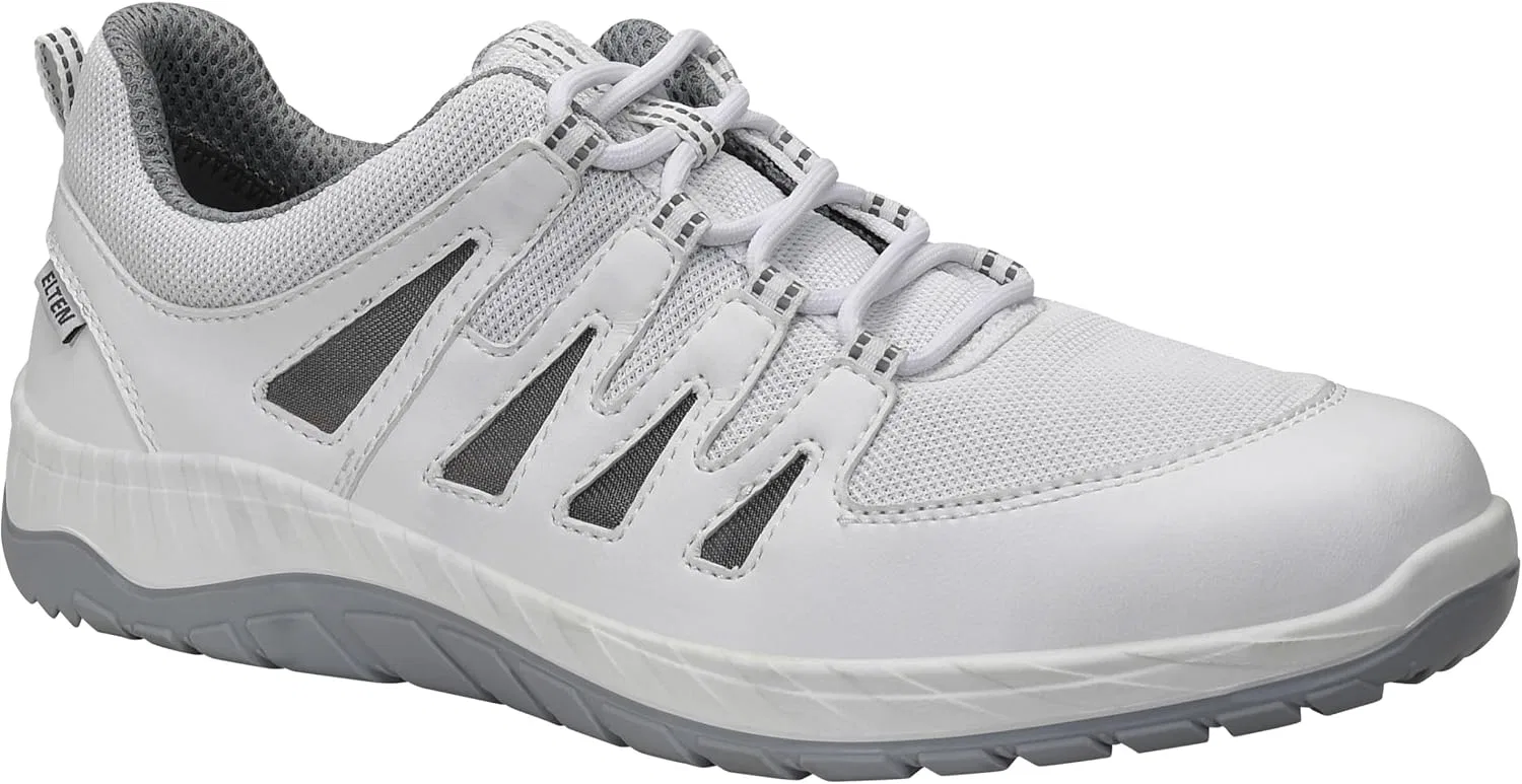 Рабочие ботинки ELTEN Maddox Air Mesh White Low ESD O1, женские и мужские, текстильные, легкие, спортивные