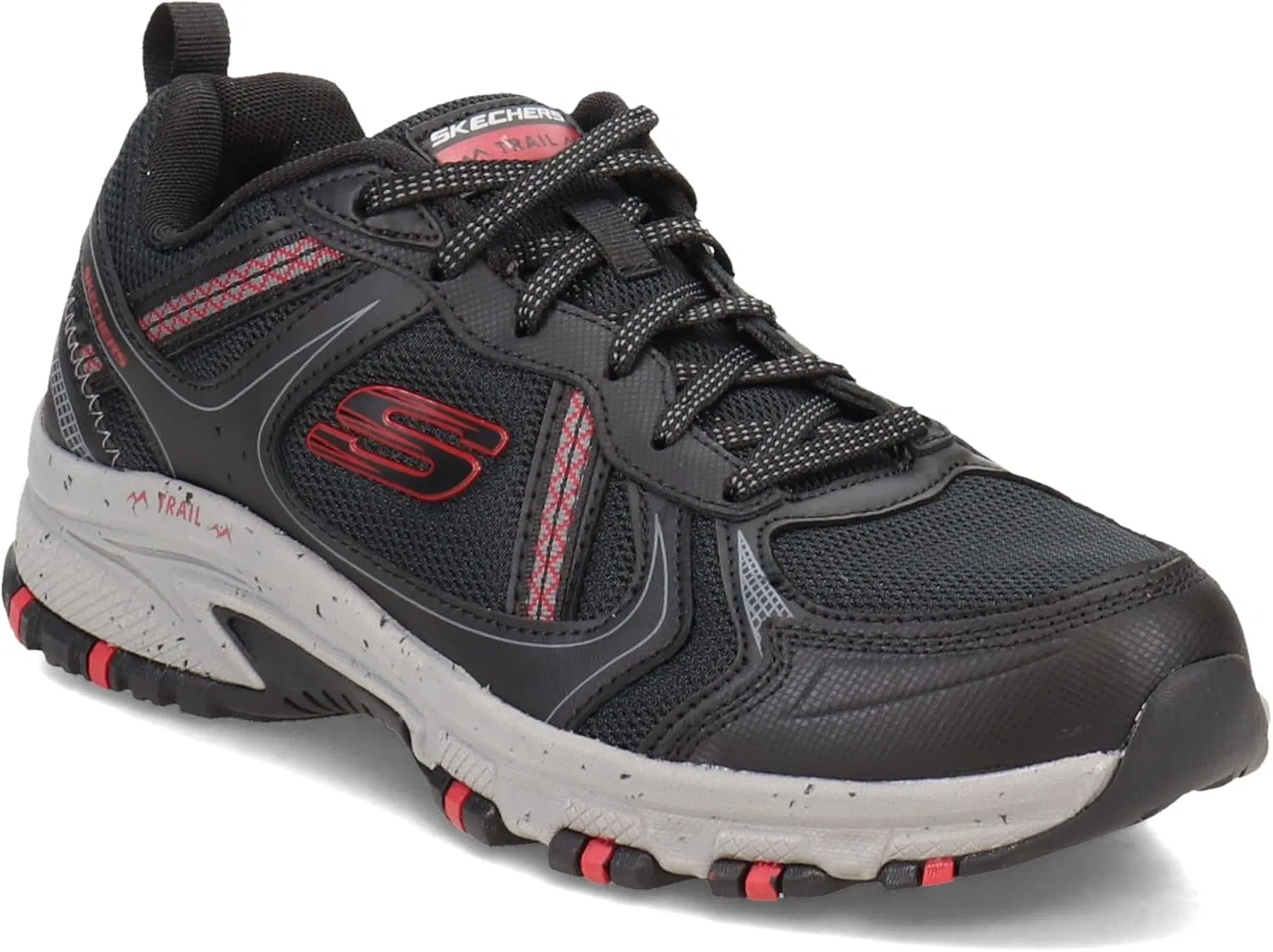 Мужские кроссовки Skechers Hillcrest, 2-Black Red — фото 2