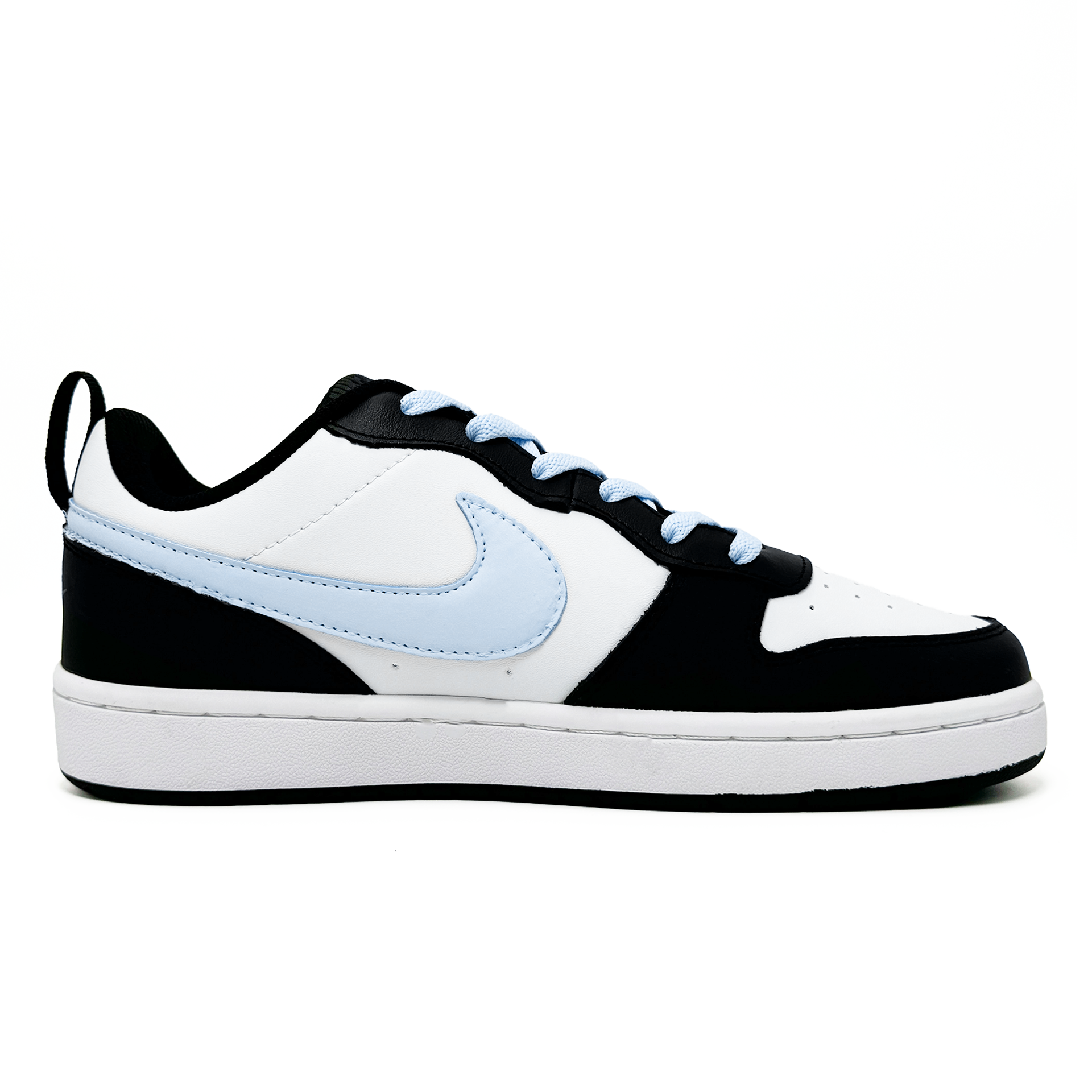 Nike Кроссовки для скейтбординга Court Borough Smile Light Blue Breathable низкие детские — фото 2