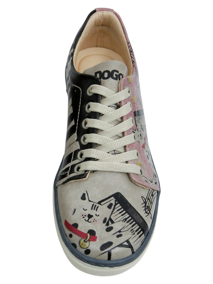 Кроссовки на шнуровке Dogo Sneaker - Dance with Me 41, натуральный — фото 4