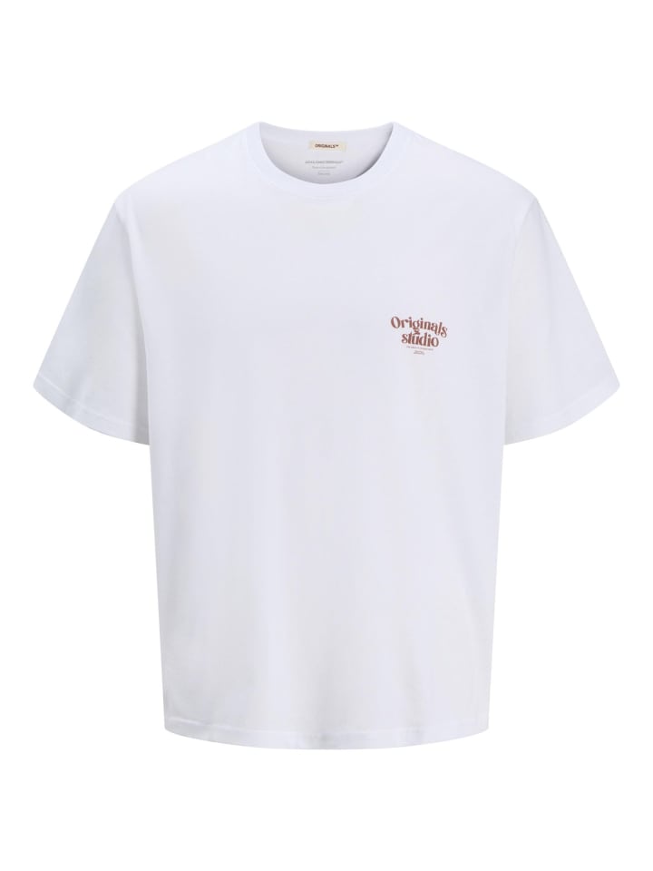 

Футболка JACK & JONES Junior, ярко-белый