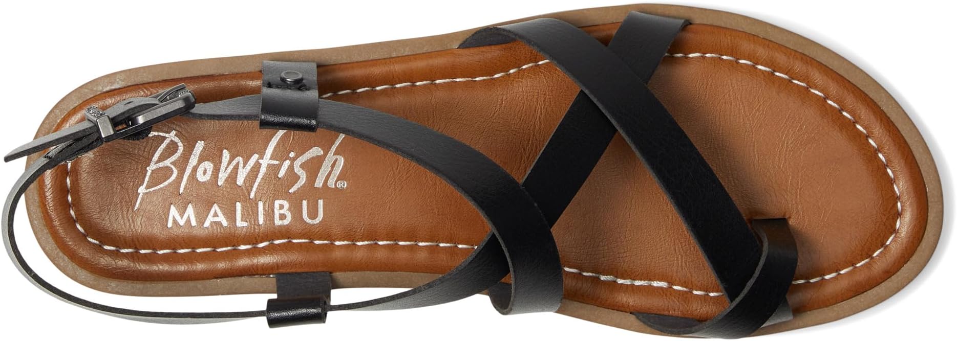 Сандалии Blowfish Malibu Devon 3, Black Faux Leather — фото 2