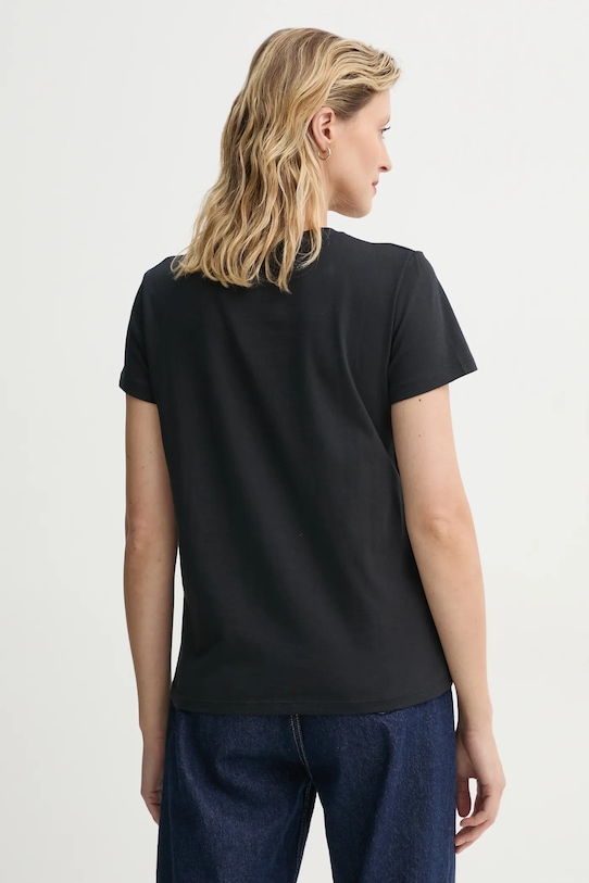 Хлопковая футболка THE PERFECT TEE Levi'S, черный — фото 3