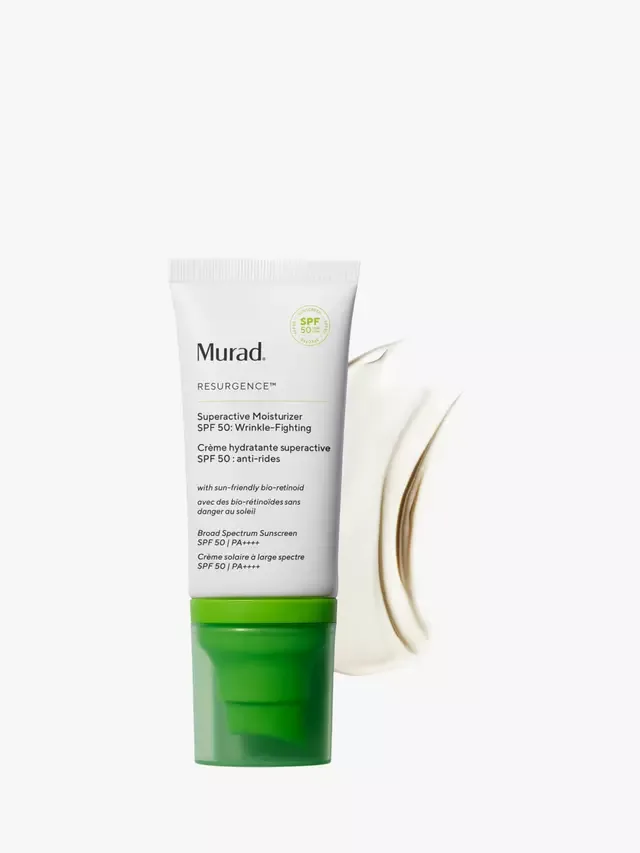 Суперактивный увлажняющий крем SPF 50 против морщин, 50 мл Murad