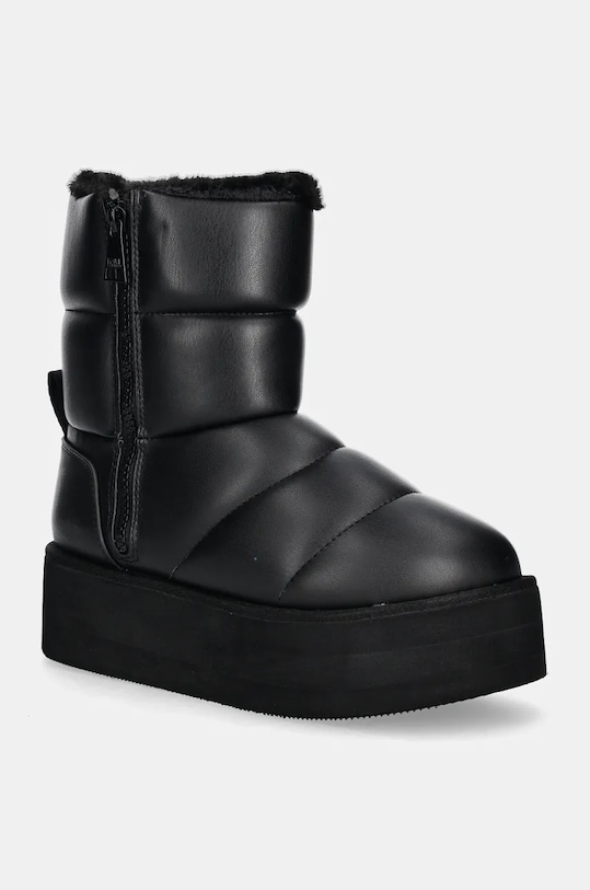 Кожаные зимние ботинки Thermo Karl Lagerfeld, черный