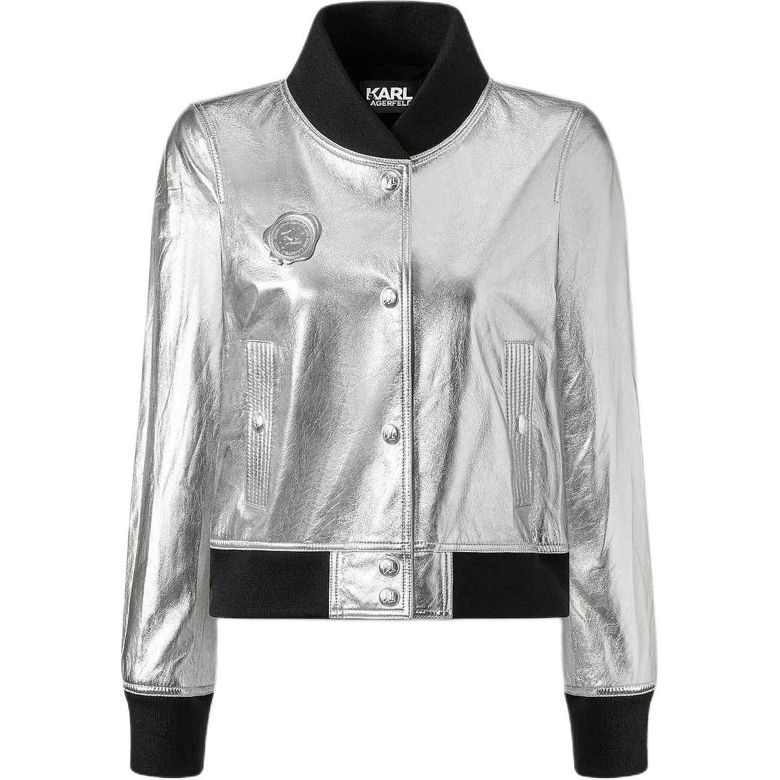 

KARL LAGERFELD FW24 Куртка женская серебристые KARL LAGERFELD / Karl Lagerfeld Jeans, Silver