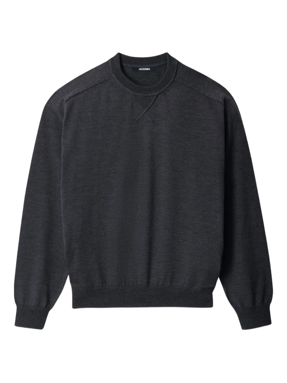 

Толстовка Le Brode с вышивкой JACQUEMUS, серый