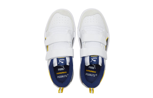 Кроссовки ralph sampson v x peanuts 'white blue yellow' Puma, белый — фото 4