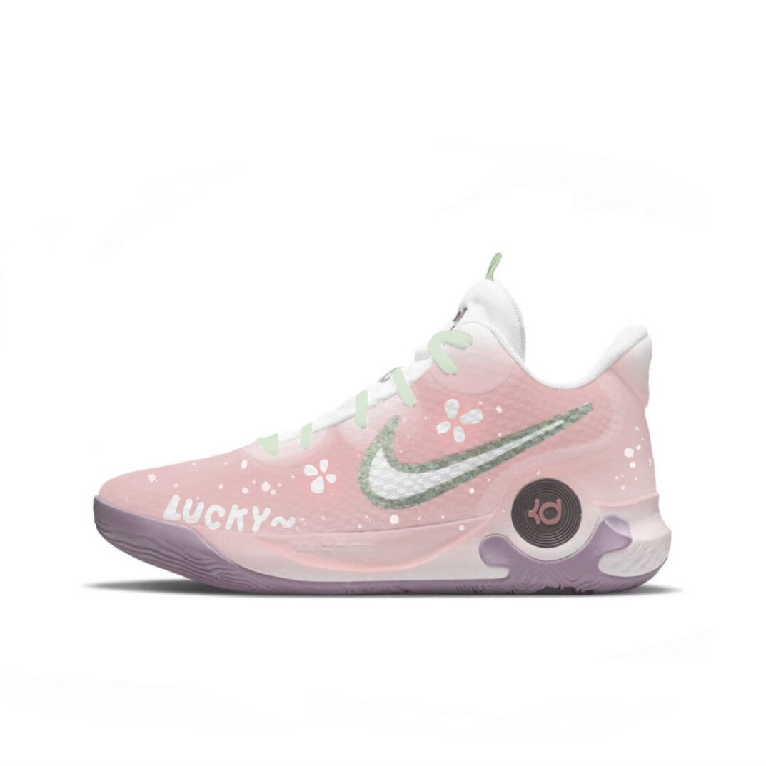 

Баскетбольные кроссовки KD Trey 5 IX унисекс средней высоты розовые/белые Nike