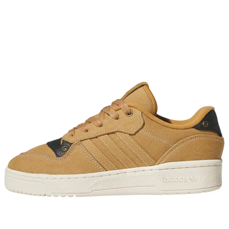 Кроссовки (WMNS) adidas Rivalry Low 'Mesa Core Black Cream White', зеленый