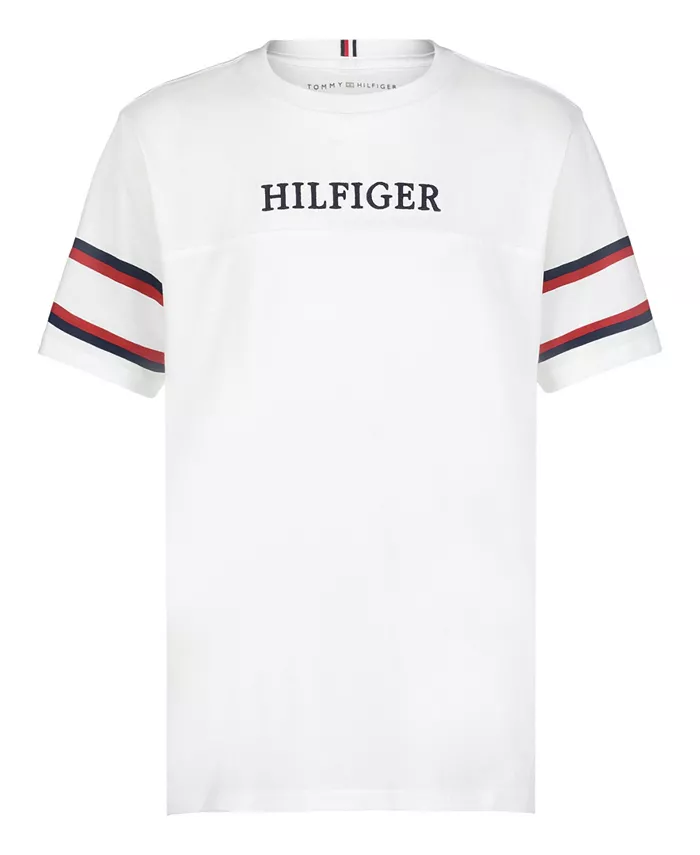 

Футболка с широкими рукавами в полоску для малышей и мальчиков Tommy Hilfiger