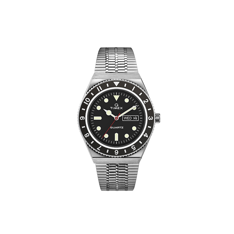 

TIMEX Часы Q Reissue TW2U61800ZV, Black Dial