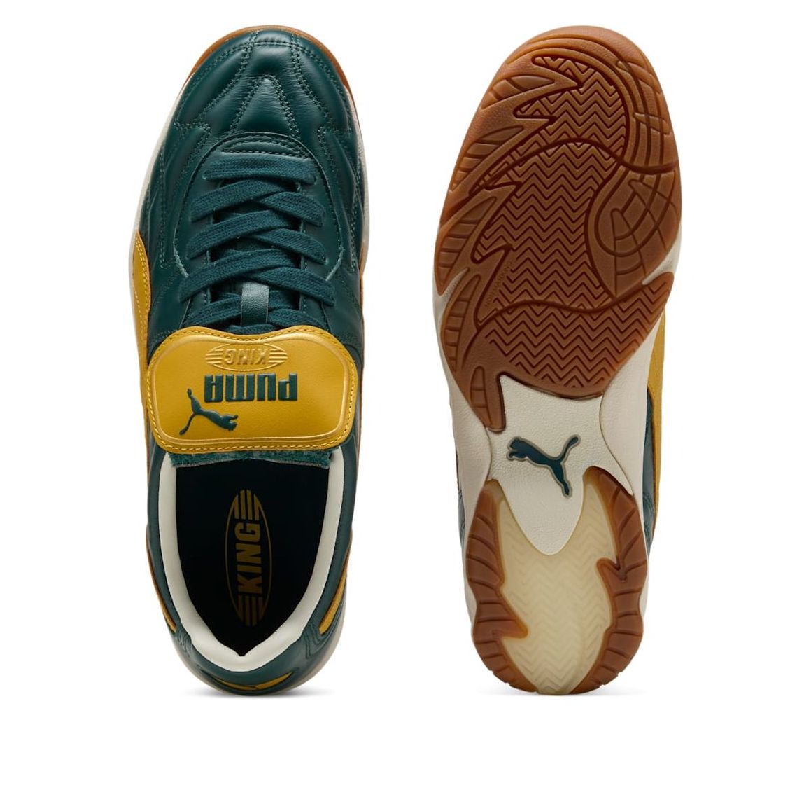 Puma King Indoor 'Green Yellow' — фото 3