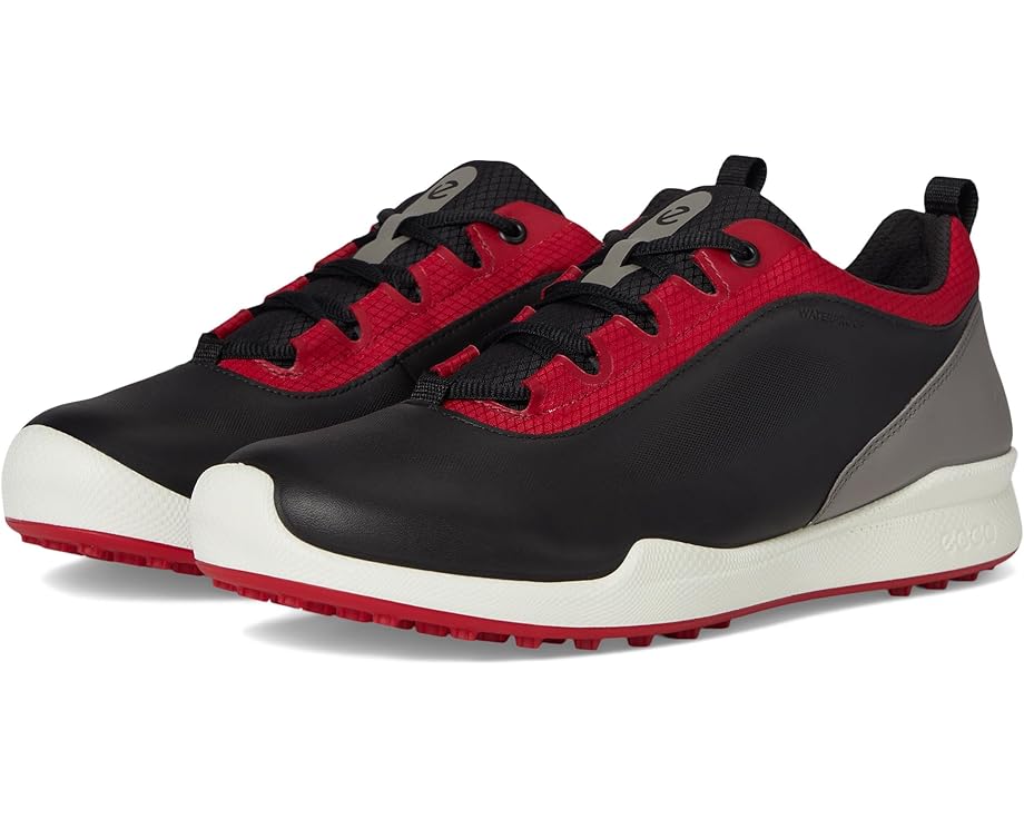 

Кроссовки ECCO Golf Biom Hybrid Bny Waterproof Golf Shoe, цвет Black/Chili Red